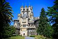 Castillo de Butron ubicado en la provincia de Vizcaya, España