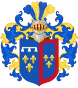 Coat of Arms of Luís Fernando de Orleans y Borbón (1924-1945)
