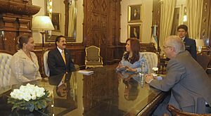 Archivo:Cristina Fernández recibe a Manuel Zelaya