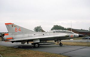 Archivo:Draken Swedish Air Force (27921117155)