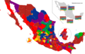 Elecciones legislativas de México de 2018 por distrito federal
