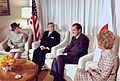 Emperor Shōwa and Nixon 1971