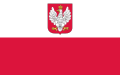 Flag of Poland (with coat of arms, 1919-1928)