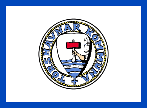 Flag of Tórshavn, Faroe Islands