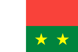 Flag of the Chief of Army Staff of Madagascar (Brigade General)
