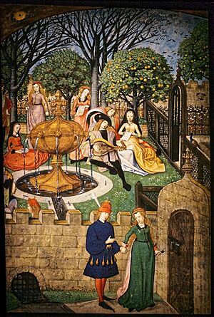 Archivo:Hortus conclusus mit Maximilian und Maria von Burgund