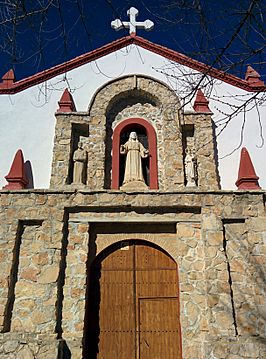 Iglesia de Ntra. Sra. del Rosario, en Dehesas Viejas