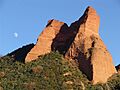 Image-Las Médulas con luna