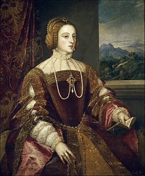 Archivo:Isabella of Portugal by Titian