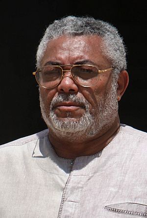 Archivo:Jerry Rawlings visits AMISOM 02 (6874167713) (cropped)