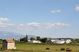 Vista de La Paz desde la ribera del Genil