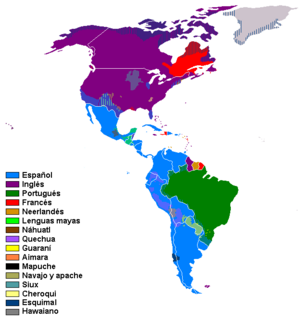 Archivo:Languages in America
