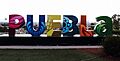 Letras "Puebla"