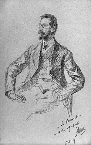 Archivo:Louis Vauxcelles by Jules Chéret (1836-1932)