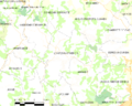 Map commune FR insee code 64345