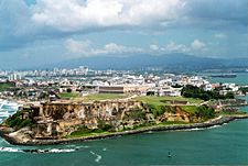Archivo:Old San Juan aerial view