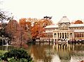 Palacio de cristal de los Jardines del Retiro de Madrid