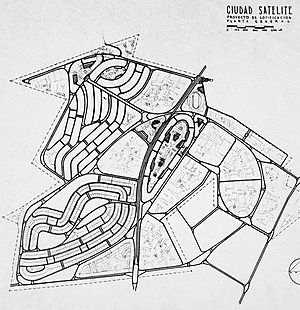 Archivo:Plano Original de Ciudad Satélite