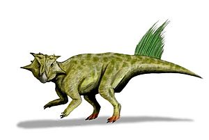 Archivo:Psittacosaurus sibiricus whole BW