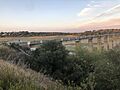 Puente de la Estrella de la N-631 desde San Cebrián de Castro