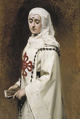 Archivo:Raimundo de Madrazo. Retrato de María Guerrero en Doña Inés. 1891