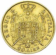 Archivo:Regno d'Italia - 40 lire 1812