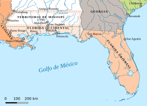 Archivo:Spanish Florida Map 1803-es