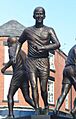 Statue of Howard Kendall, Everton's Holy Trinity