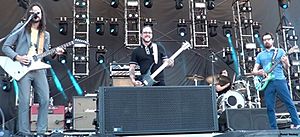 Weezer Performing in 2015 - Photo by Peter Dzubay.jpg