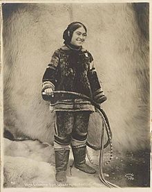 Woman from Labrador at Alaska-Yukon-Pacific Exposition, Seattle, 1909 (MOHAI 10958).jpg