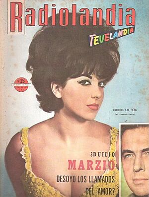 Archivo:Ámbar La Fox by Annemarie Heinrich - Radiolandia 1964