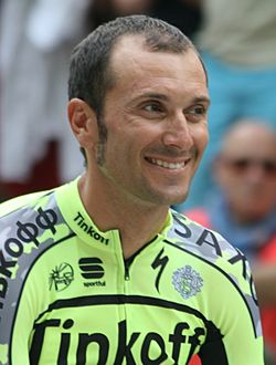 2015 Tour de France team presentation, Ivan Basso.jpg