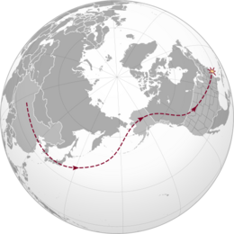 Archivo:2023 Chinese Balloon route