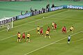 Baku Olympic Stadium hosted final stage of European Football Championship Turkey-Wales Azerbaijani and Turkish presidents watched the game, June 2021 11