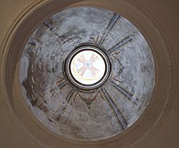 Cúpula d'una capella lateral de l'església del Socós, Xèrica