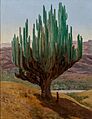 Cardón. Estado de Oaxaca (Cercus Candelabrus) - 1887 - José María Velasco - MUNAL