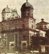 Catedral de Santa Rosa de Osos en 1885