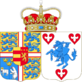 Coat of arms of Princess Marie of Denmark