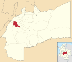 Lejanías ubicada en Meta (Colombia)