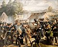Der Kampf an der Taborbrücke in der Leopoldstadt Bonaventura Emler