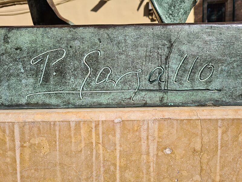 Firma de Pablo Gargallo