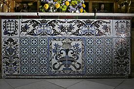 Archivo:Frontal del altar de la Capilla de la Encarnación, Catedral de Sevilla