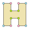 H-shape-dodecagon