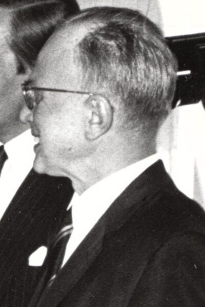 Hermann Bondi, 1968, opening ESTEC