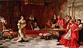 Katherine of Aragon Denounced Before King Henry VIII and His Council