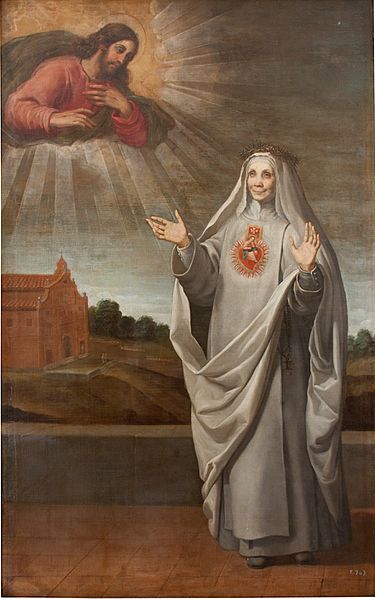 La beata Mariana de Jesús, de Vicente Carducho (Museo del Prado)