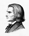 Liszt in 1843