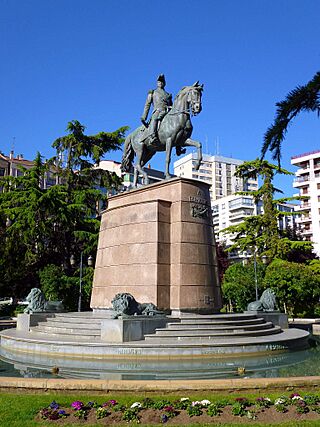 Logroño - Monumento a Espartero (Parque del Espolón) 06.JPG