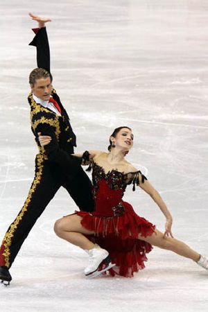 Archivo:M. Davis and C. White at 2009 World Championships (1)