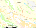 Map commune FR insee code 64448